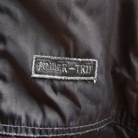 333 Power Trip Motorcycle Motocross Jacket - NO Liner, Black , Size XL - Picture 5 of 16